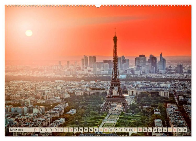Produktbild: Die 12 meistbesuchten St&auml;dte der Welt (Wandkalender 2026 DIN A2 quer), CALVENDO Monatskalender