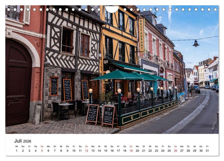 Produktbild: Picardie und Somme (Wandkalender 2026 DIN A4 quer), CALVENDO Monatskalender