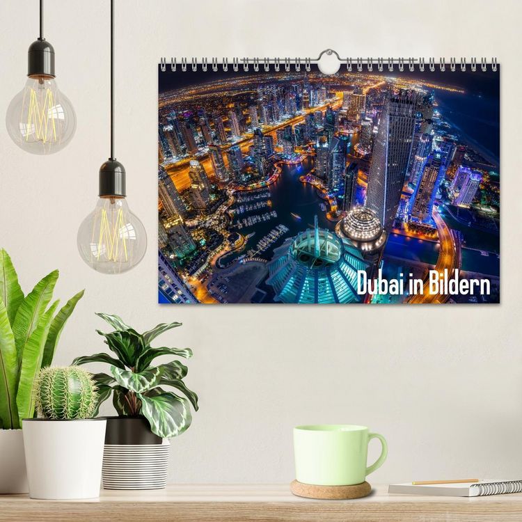 Produktbild: Dubai in Bildern (Wandkalender 2026 DIN A4 quer), CALVENDO Monatskalender