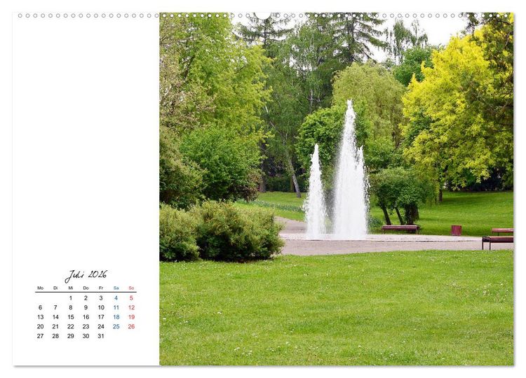 Produktbild: Naumburg/Saale - Bilder einer liebenswerten Stadt (Wandkalender 2026 DIN A2 quer), CALVENDO Monatskalender