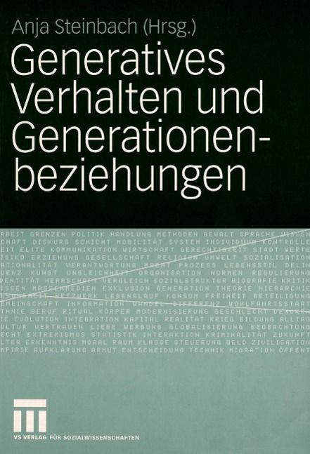 Produktbild: Generatives Verhalten und Generationenbeziehungen