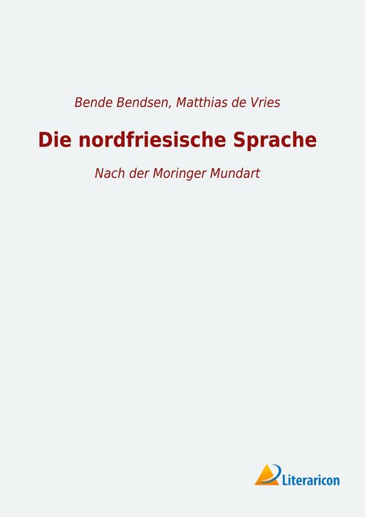 Produktbild: Die nordfriesische Sprache