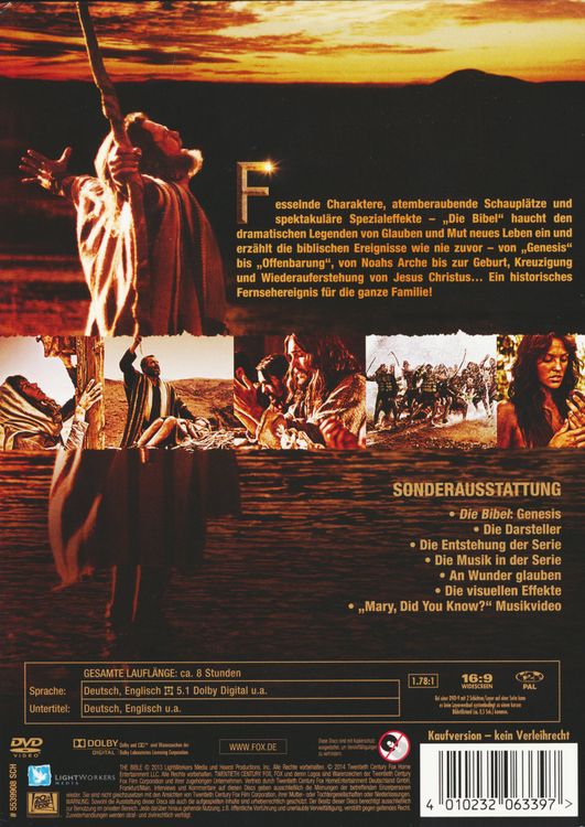 Produktbild: Die Bibel [4 DVDs]