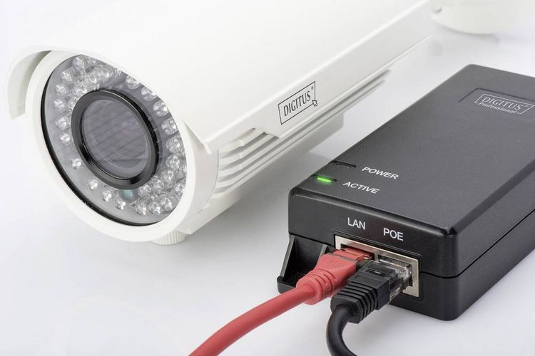 Produktbild: Digitus DN-95103-2 PoE Injektor 1 GBit/s IEEE 802.3at (25.5 W), IEEE 802.3af (12.95 W)