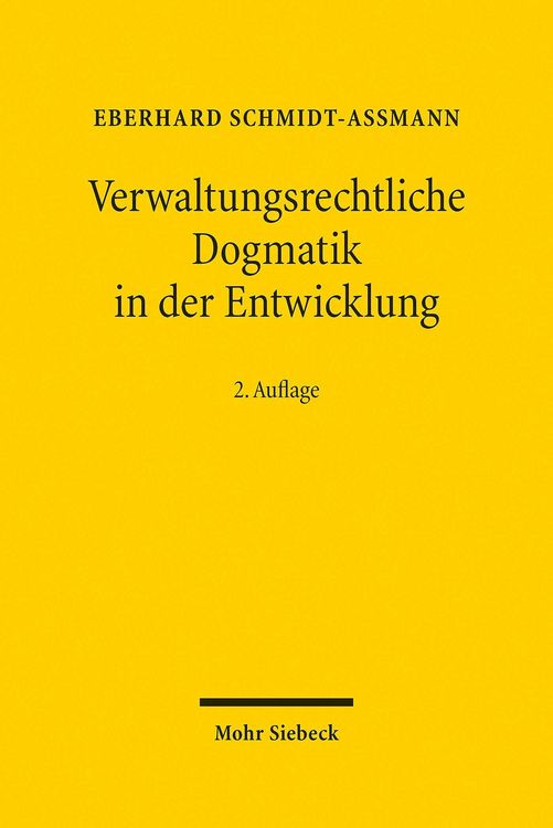 Produktbild: Verwaltungsrechtliche Dogmatik in der Entwicklung