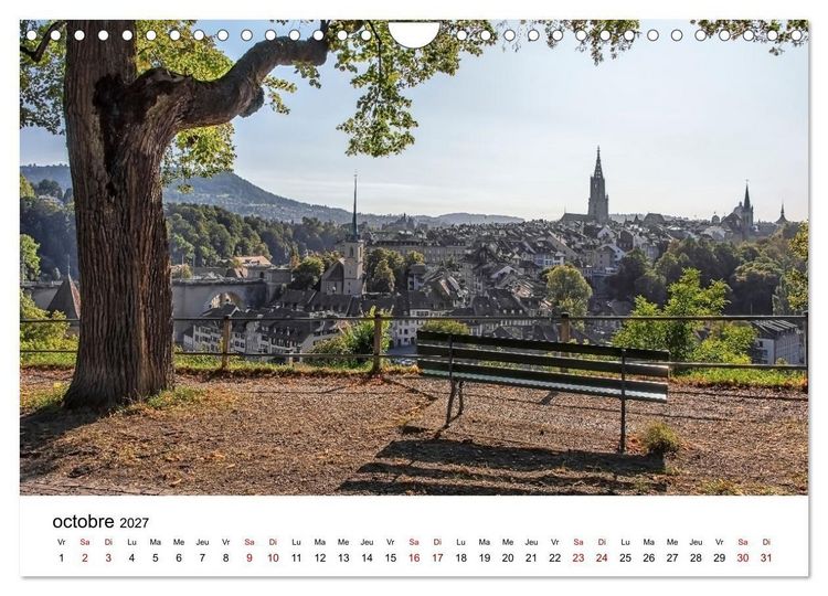 Produktbild: Visite de la Suisse (Calendrier mural 2027 DIN A4 vertical), CALVENDO calendrier mensuel