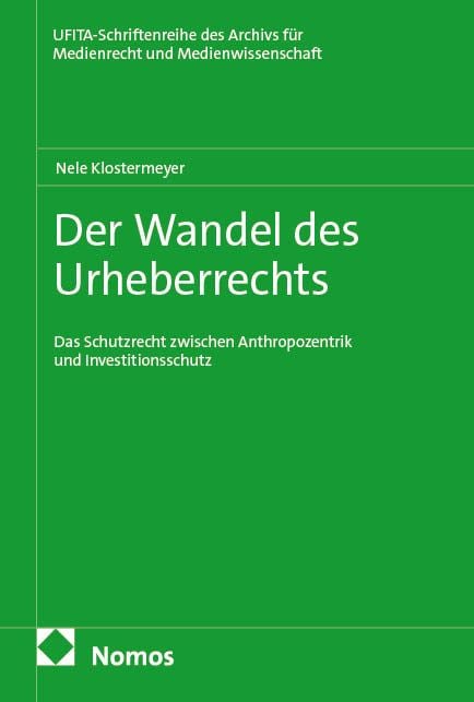 Produktbild: Der Wandel des Urheberrechts