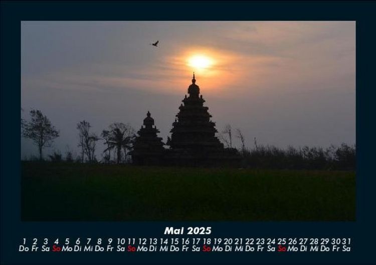 Produktbild: Tempel 2025 Fotokalender DIN A5
