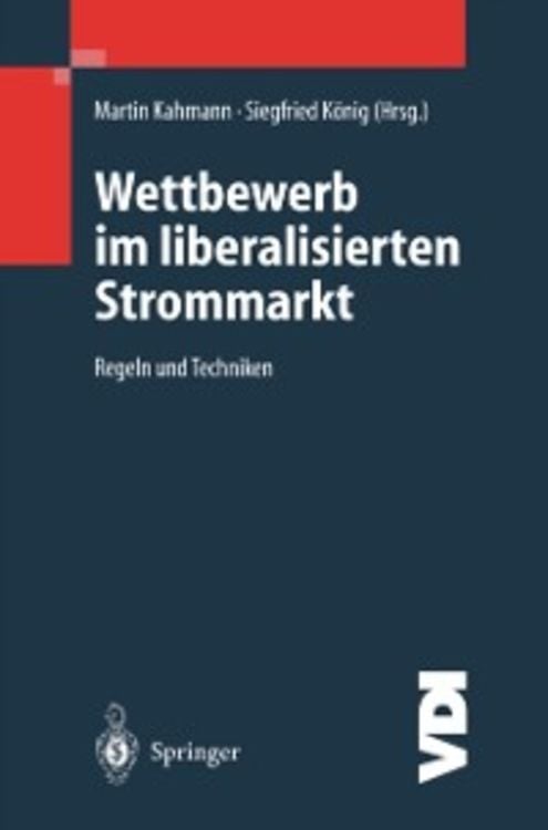 Produktbild: Wettbewerb im liberalisierten Strommarkt