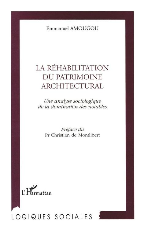 Produktbild: R&Eacute;HABILITATION DU PATRIMOINE ARCHITECTURAL