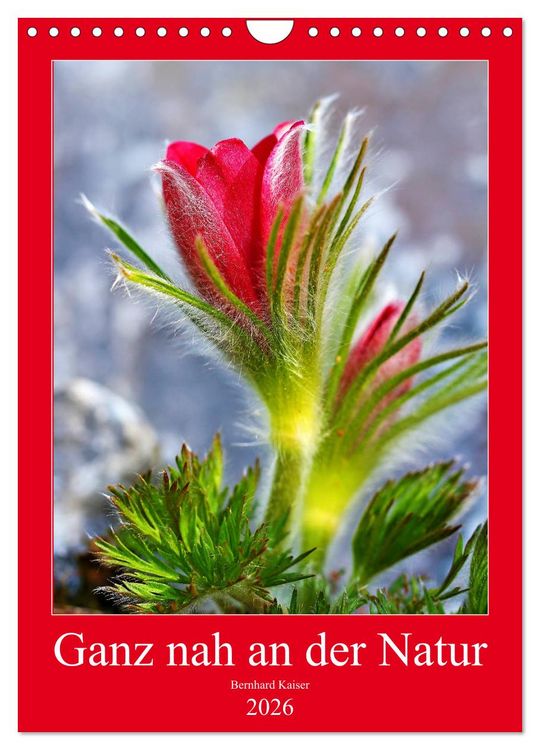 Produktbild: Ganz nah an der Natur (Wandkalender 2026 DIN A4 hoch), CALVENDO Monatskalender