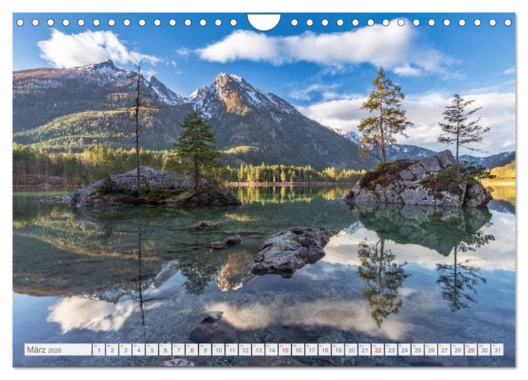 Produktbild: Faszinierende Bergwelten (Wandkalender 2026 DIN A4 quer), CALVENDO Monatskalender