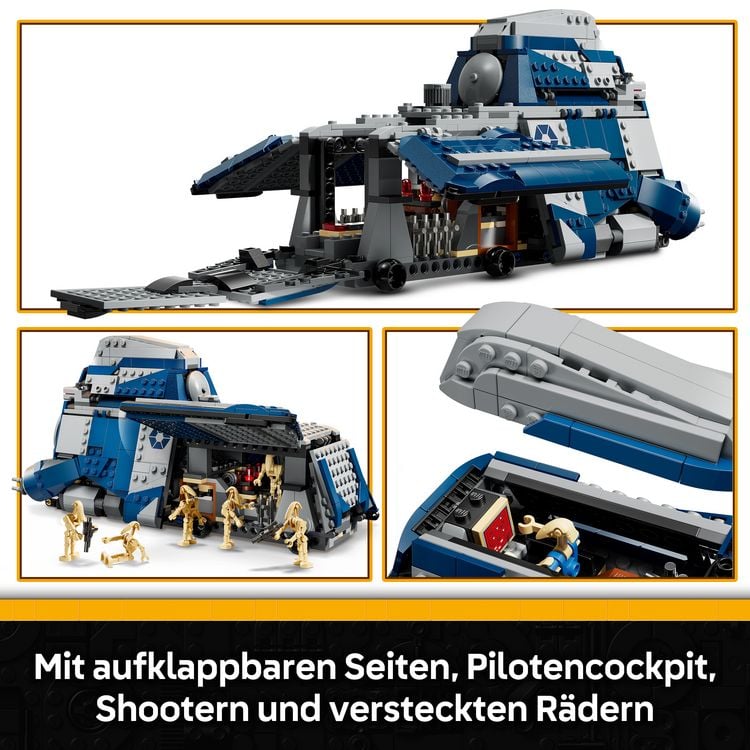 Produktbild: LEGO Star Wars 75435 The Clone Wars MTT der Separatisten in der Schlacht von Felucia