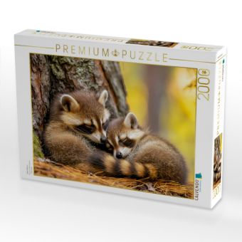 Produktbild: CALVENDO Puzzle Waschb&auml;ren | 2000 Teile Lege-Gr&ouml;&szlig;e 90x67cm Foto-Puzzle f&uuml;r gl&uuml;ckliche Stunden