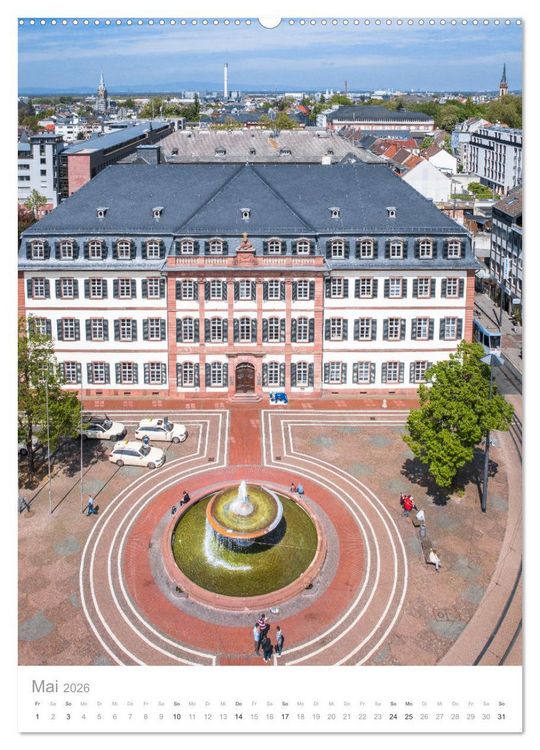 Produktbild: Meine Stadt Darmstadt (hochwertiger Premium Wandkalender 2026 DIN A2 hoch), Kunstdruck in Hochglanz