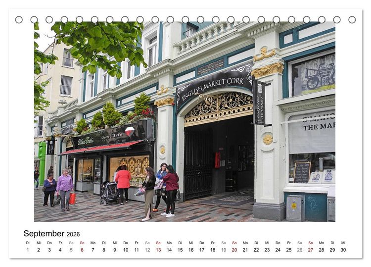 Produktbild: Irlands Rebel County, der S&uuml;dwesten von Cork bis Sherkin Island (Tischkalender 2026 DIN A5 quer), CALVENDO Monatskalender
