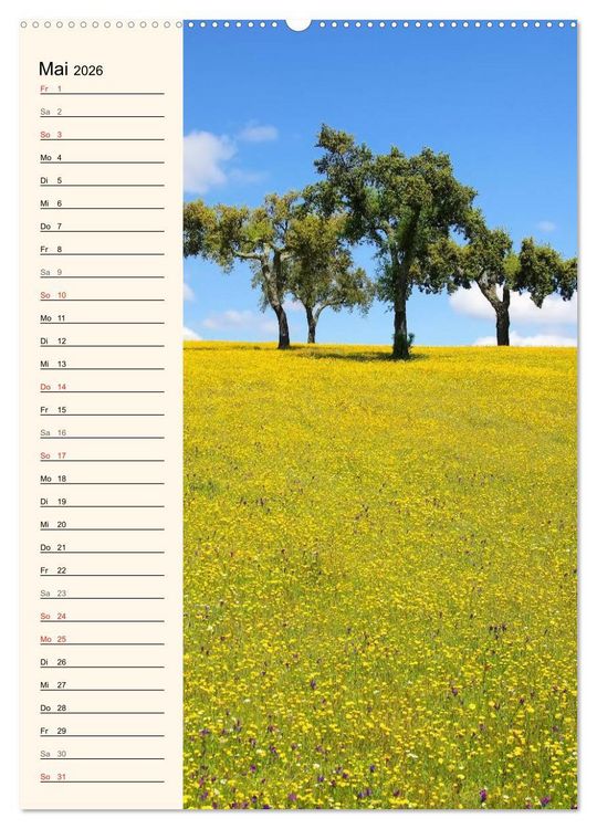 Produktbild: Portugal (hochwertiger Premium Wandkalender 2026 DIN A2 hoch), Kunstdruck in Hochglanz