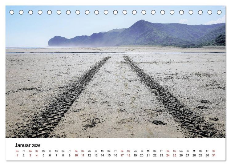Produktbild: Auckland und Umgebung 2026 (Tischkalender 2026 DIN A5 quer), CALVENDO Monatskalender