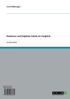 Produktbild: Realismus und Englische Schule im Vergleich