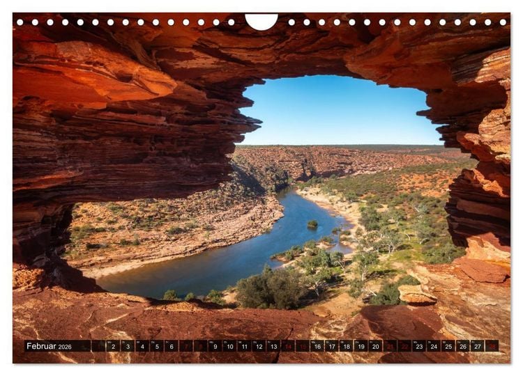 Produktbild: Outback Australien (Wandkalender 2026 DIN A4 quer), CALVENDO Monatskalender