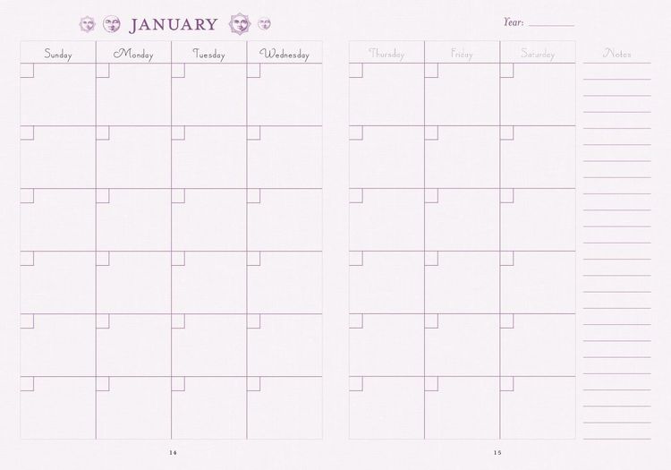 Produktbild: The Good Witch's Perpetual Planner