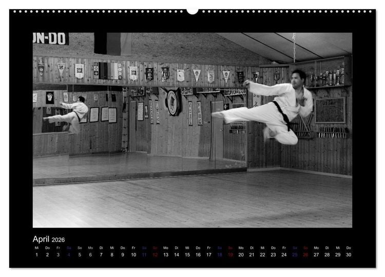 Produktbild: Traditionelles Taekwon-Do (hochwertiger Premium Wandkalender 2026 DIN A2 quer), Kunstdruck in Hochglanz