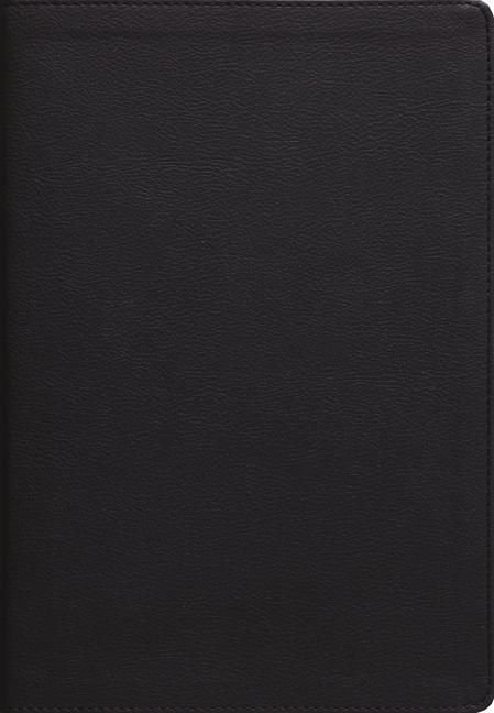 Produktbild: Esv, Thompson Chain-Reference Bible, Large Print, Leathersoft, Black, Red Letter, Thumb Indexed