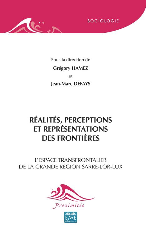 Produktbild: R&eacute;alit&eacute;s, perceptions et repr&eacute;sentations des fronti&egrave;res