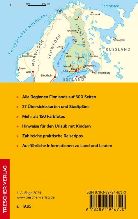 Produktbild: TRESCHER Reisef&uuml;hrer Finnland