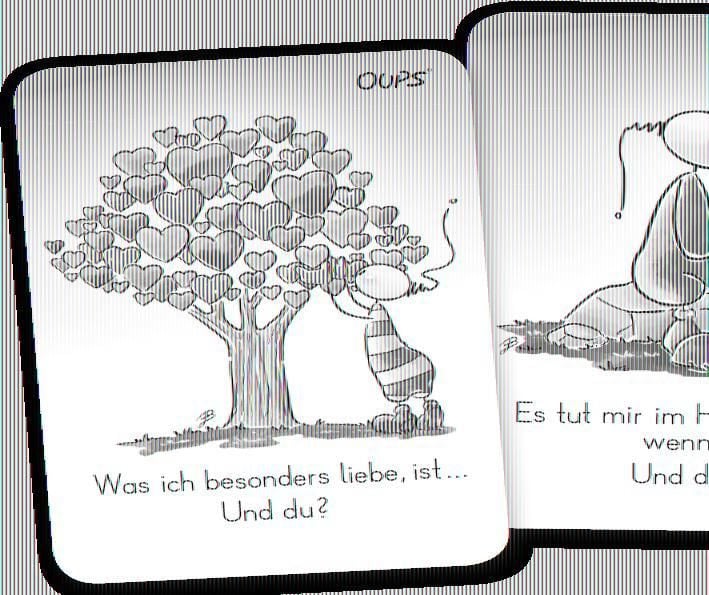 Produktbild: Oups Karten - Herzensbr&uuml;cken bauen