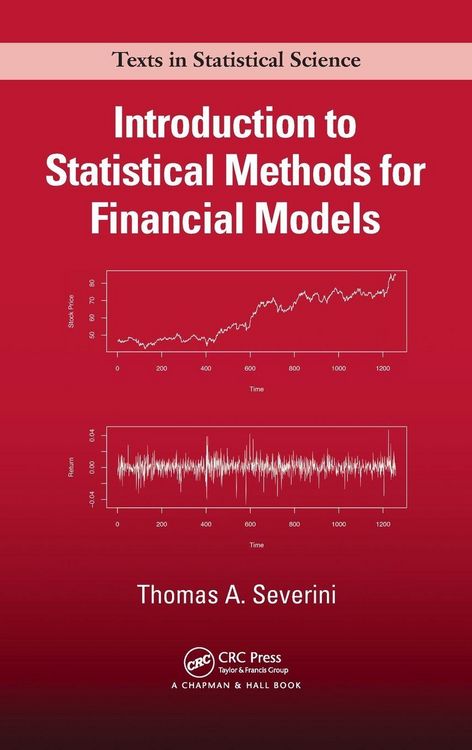 Produktbild: Introduction to Statistical Methods for Financial Models