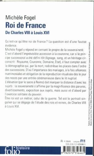 Produktbild: Roi de France : de Charles VIII &agrave; Louis XVI
