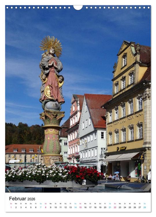 Produktbild: Stauferstadt Schw&auml;bisch Gm&uuml;nd (Wandkalender 2026 DIN A3 hoch), CALVENDO Monatskalender