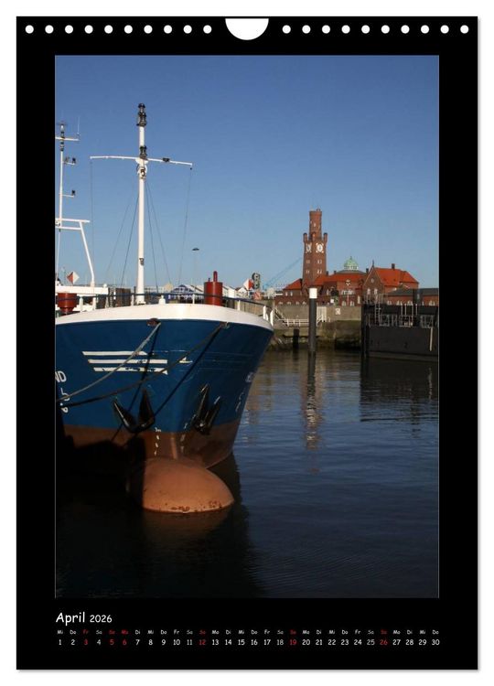 Produktbild: Cuxhaven (Wandkalender 2026 DIN A4 hoch), CALVENDO Monatskalender