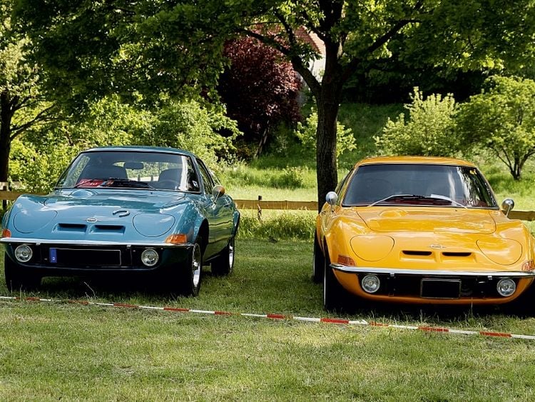 Produktbild: CALVENDO Puzzle Opel GT | 1000 Teile Lege-Gr&ouml;&szlig;e 64x48cm Foto-Puzzle f&uuml;r gl&uuml;ckliche Stunden