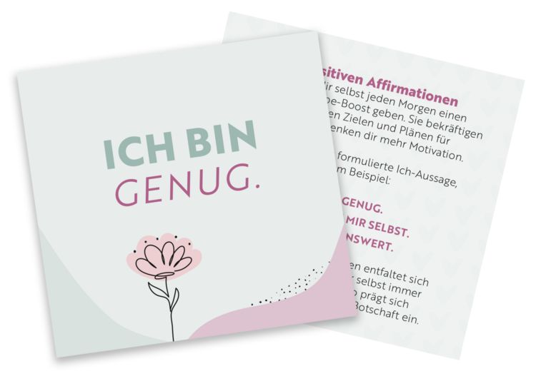 Produktbild: Inspirationskarten: 3-Minuten Selbstliebe