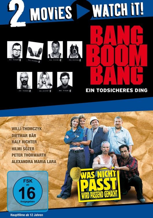 Produktbild: Bang Boom Bang - Ein todsicheres Ding/Was nicht passt, wird passend gemacht [2 DVDs]