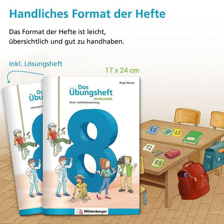Produktbild: Das &Uuml;bungsheft Mathematik 8