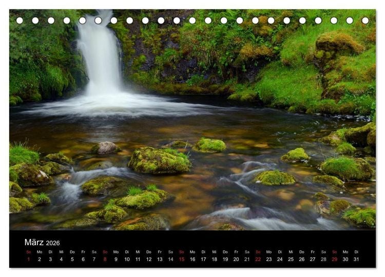 Produktbild: Schottland (Tischkalender 2026 DIN A5 quer), CALVENDO Monatskalender