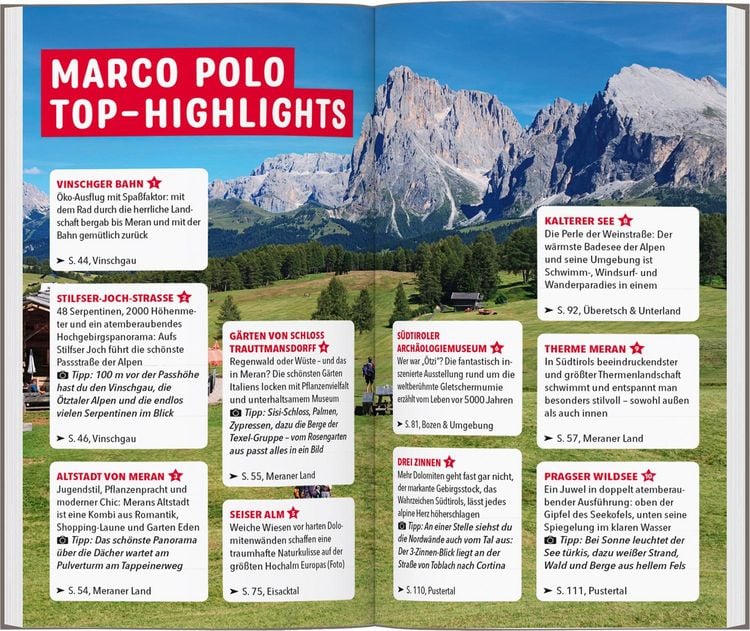 MARCO POLO Reiseführer Südtirol
