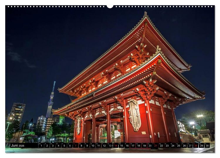 Produktbild: Japan. Impressionen (Wandkalender 2026 DIN A2 quer), CALVENDO Monatskalender