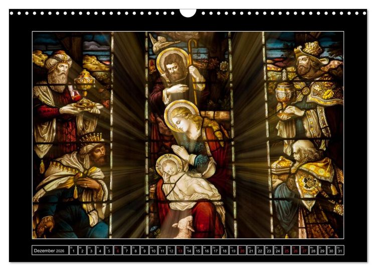 Produktbild: IRLAND - Fenster des Glaubens (Wandkalender 2026 DIN A3 quer), CALVENDO Monatskalender