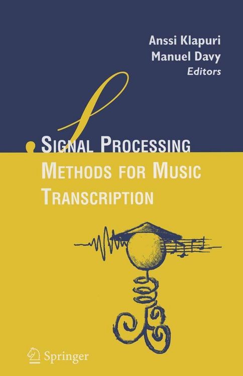Produktbild: Signal Processing Methods for Music Transcription