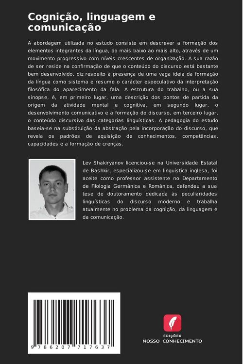 Produktbild: Cogni&ccedil;&atilde;o, linguagem e comunica&ccedil;&atilde;o