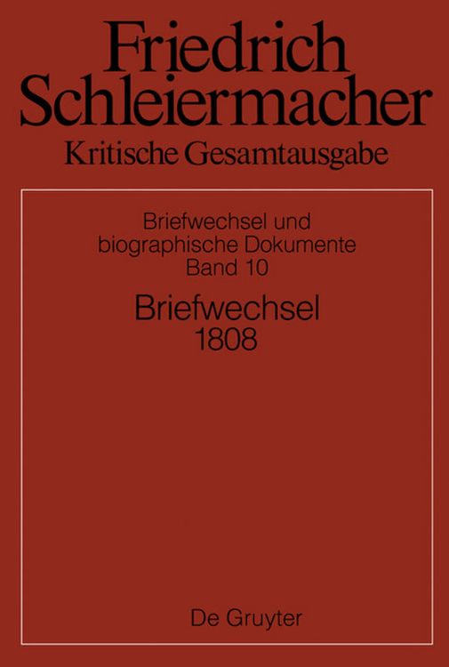 Produktbild: Briefwechsel 1808