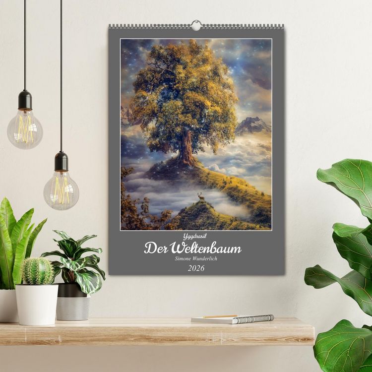 Produktbild: Yggdrasil - Der Baum des Lebens (Wandkalender 2026 DIN A2 hoch), CALVENDO Monatskalender