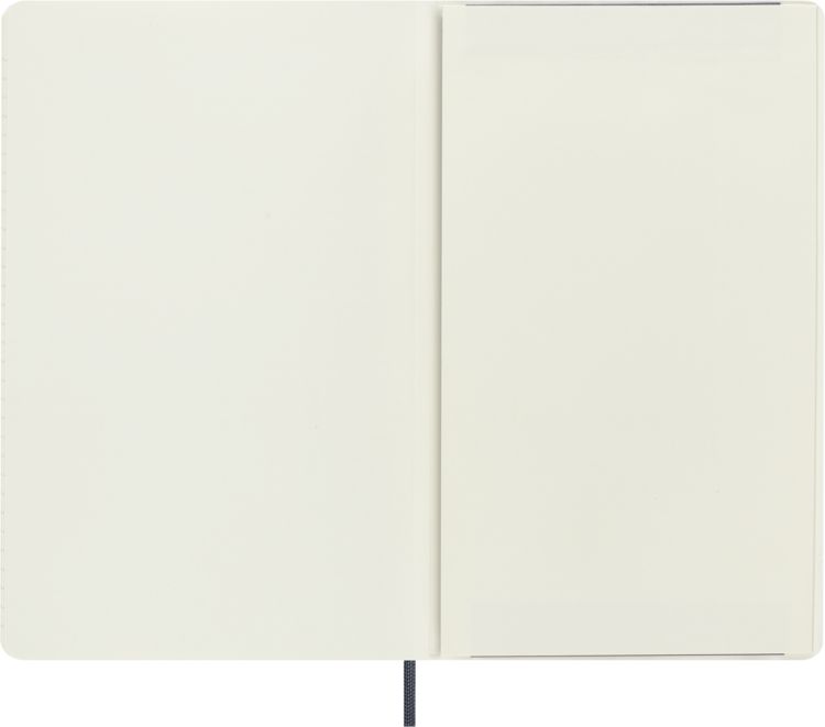 Produktbild: Moleskine Vegea Capri Notizb. A5 lin. Kt schwarz Petrol/Box