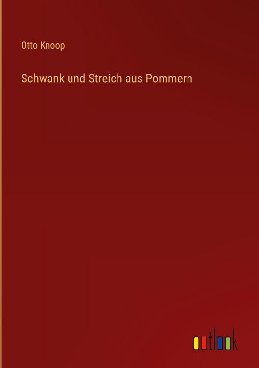 Produktbild: Schwank und Streich aus Pommern