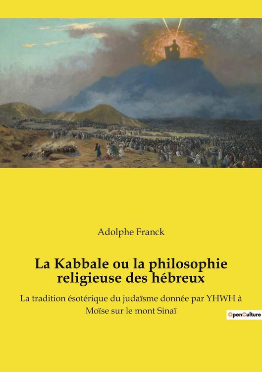 Produktbild: La Kabbale ou la philosophie religieuse des h&eacute;breux
