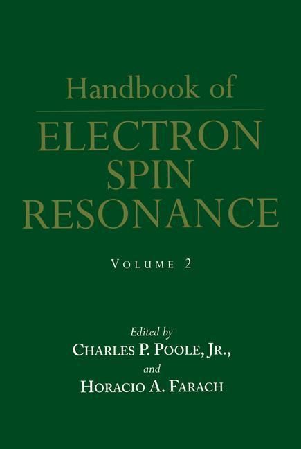 Produktbild: Handbook of Electron Spin Resonance